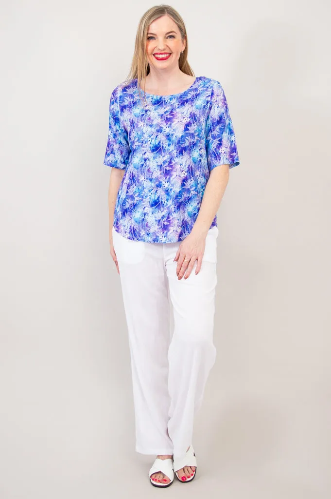 Liza Top, Dotty, Linen Bamboo- Final Sale sold by Blue Sky product image thumbnail 4