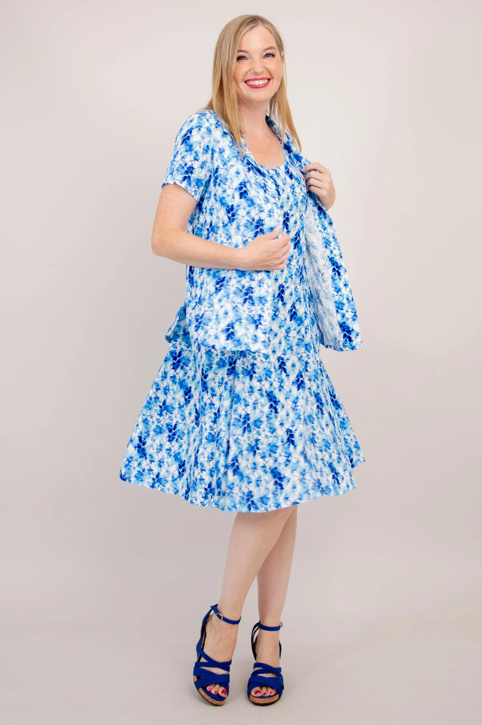 Samantha S/S Top, Misty sold by Blue Sky product image thumbnail 4