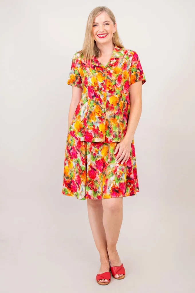 Samantha S/S Top, Jolina, Linen Bamboo sold by Blue Sky product image thumbnail 2