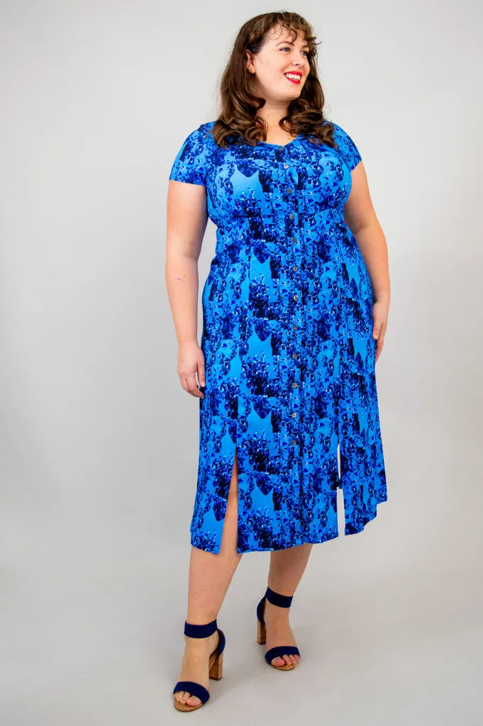 Morgan Dress, Canopy, Bamboo Linen sold by Blue Sky