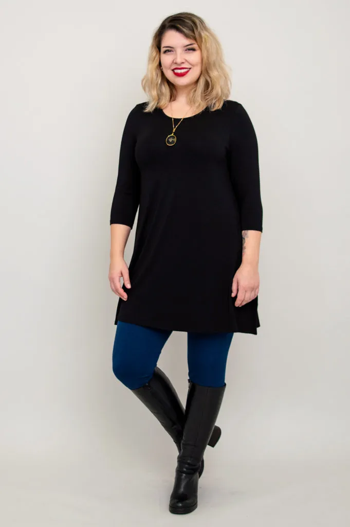 Perfect Tunic, Black, Bamboo sold by Blue Sky product image thumbnail 4