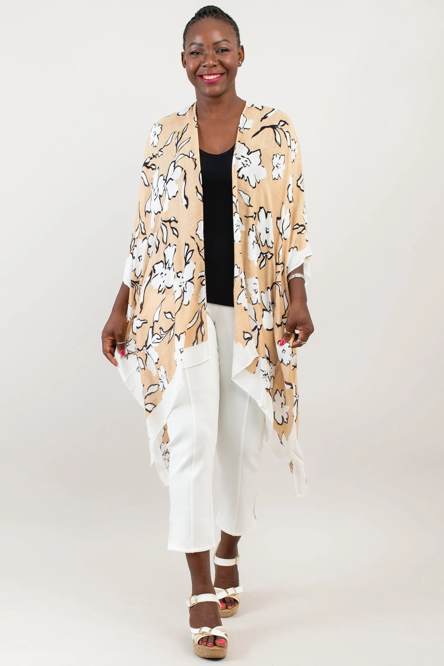 Darcy, Taupe Bloom, One Size sold by Blue Sky product image thumbnail 3