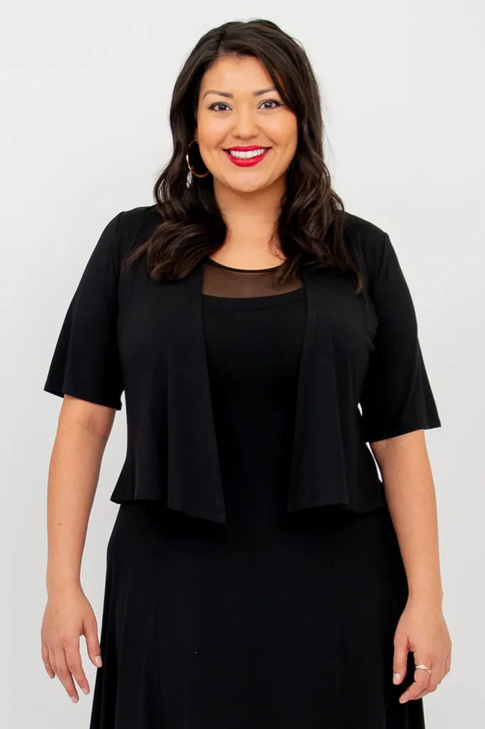 Doda Jacket, Black, Bamboo sold by Blue Sky