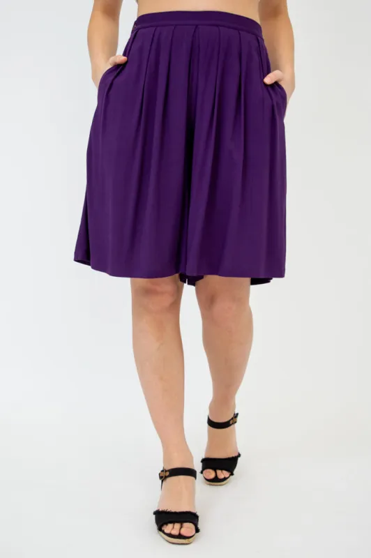 Betty Shorts, Royale, Linen Bamboo sold by Blue Sky