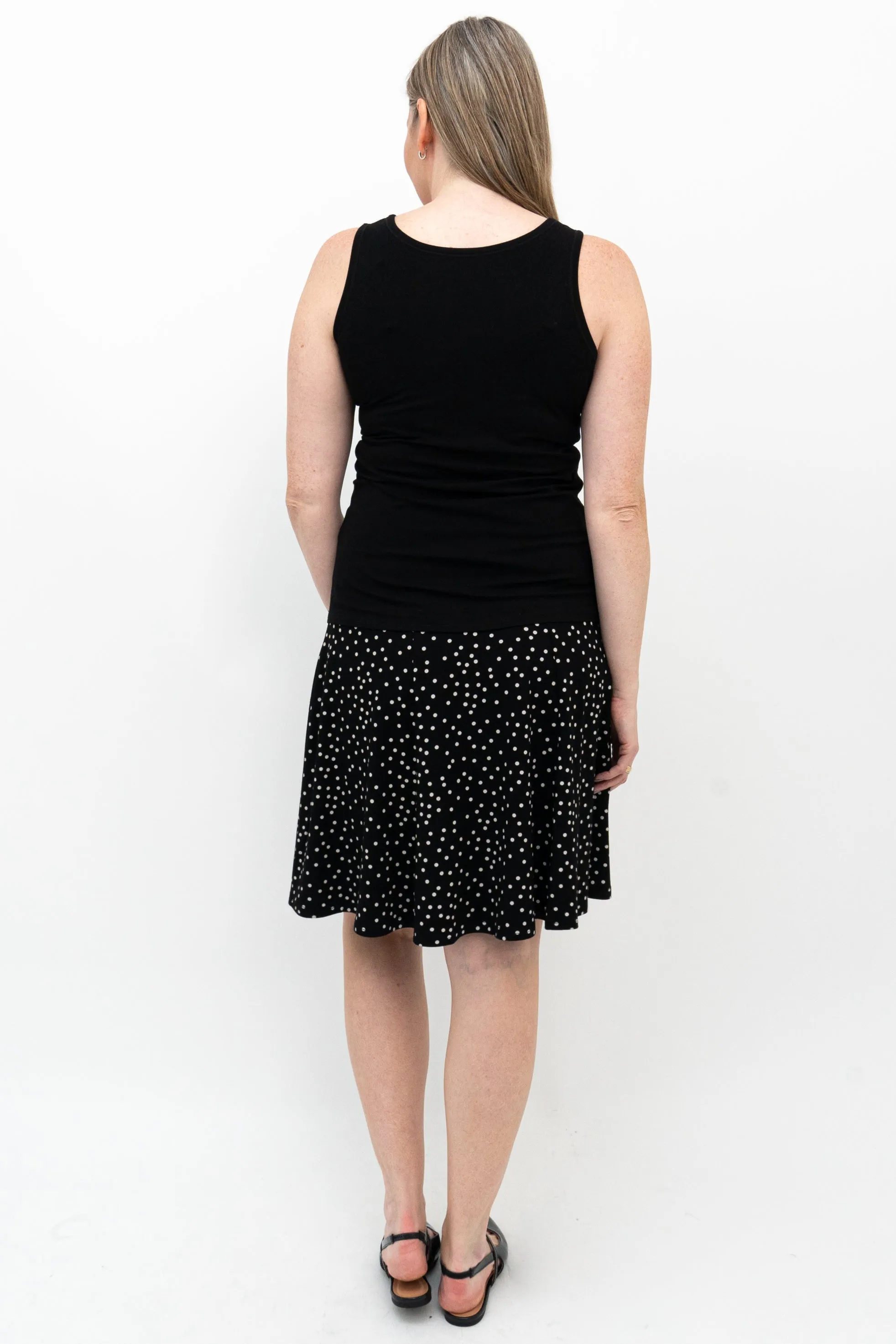 Aly Skirt, Polka, Bamboo sold by Blue Sky product image thumbnail 4