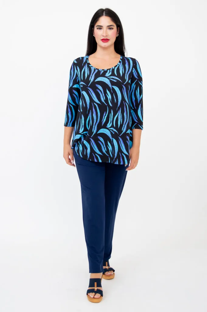 Jazz 3/4 Slv Top, Cubana, Bamboo sold by Blue Sky product image thumbnail 5