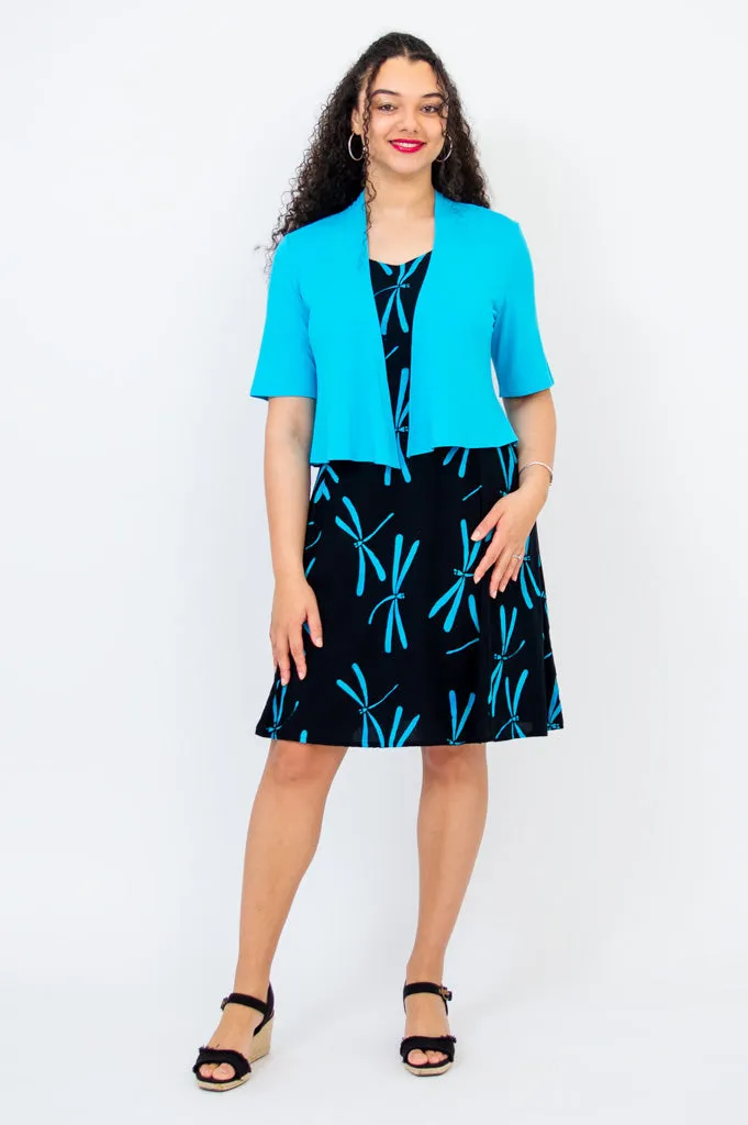 Sweet Sara Dress, Turquoise Dragonfly sold by Blue Sky product image thumbnail 4