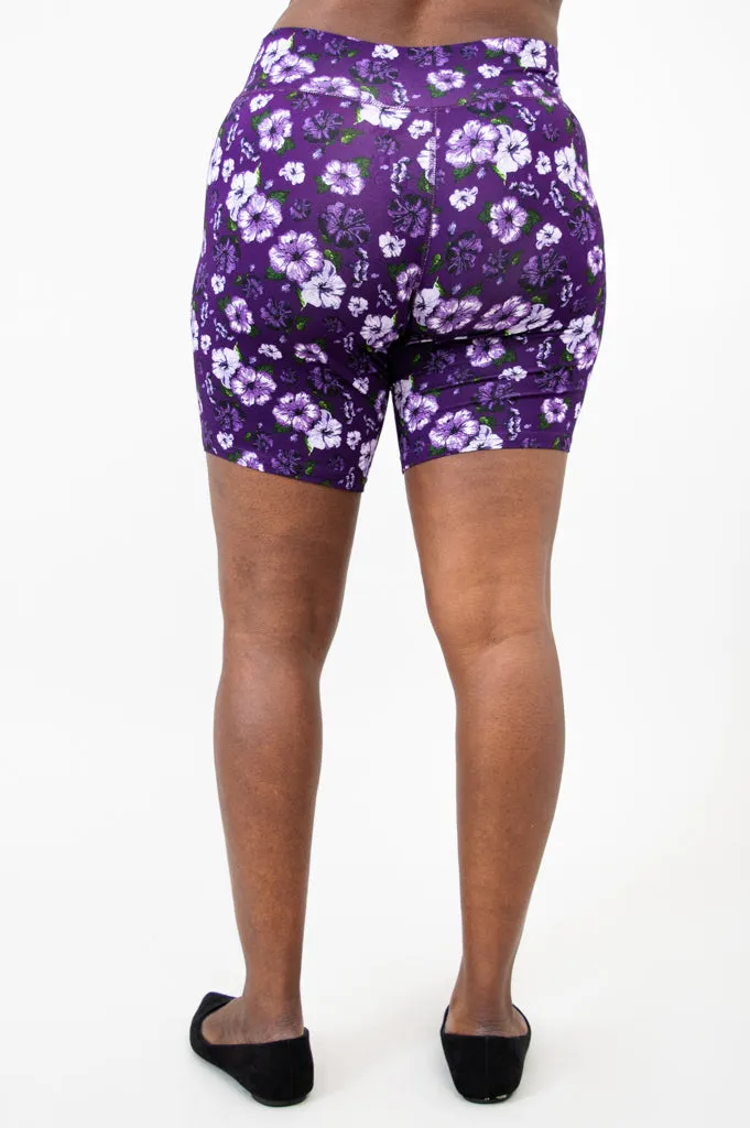 Hallie Shorts, Hibiscus, Bamboo sold by Blue Sky product image thumbnail 4