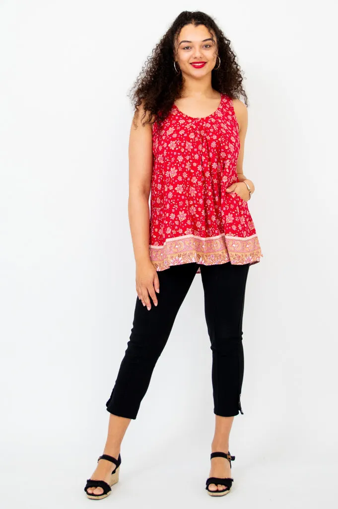 Peachy Tank, Fruit Punch - Final Sale sold by Blue Sky product image thumbnail 3