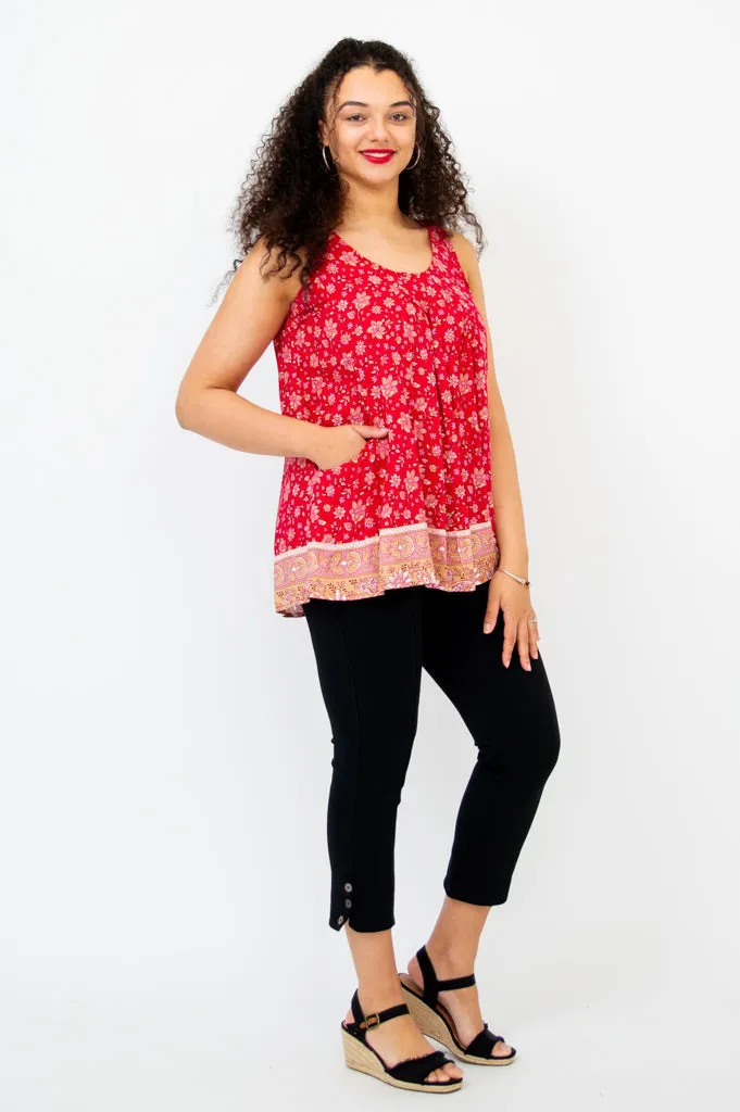 Peachy Tank, Fruit Punch - Final Sale sold by Blue Sky product image thumbnail 4