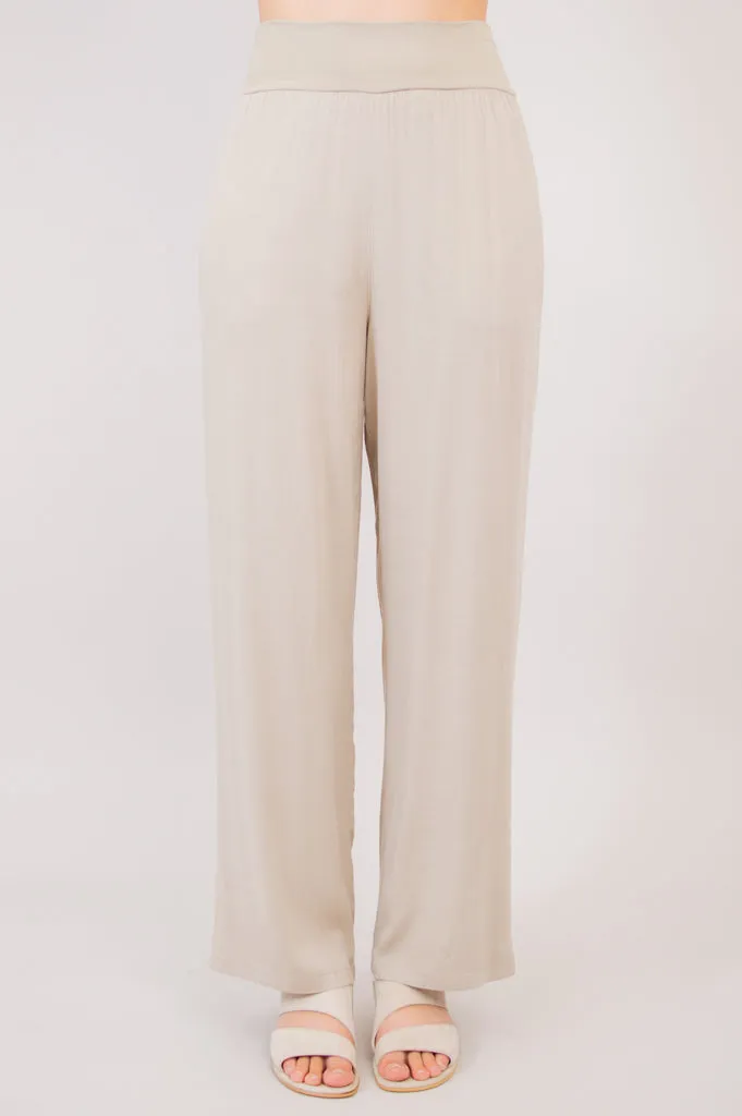 Landon Pant, Sand, Linen Bamboo sold by Blue Sky product image thumbnail 4