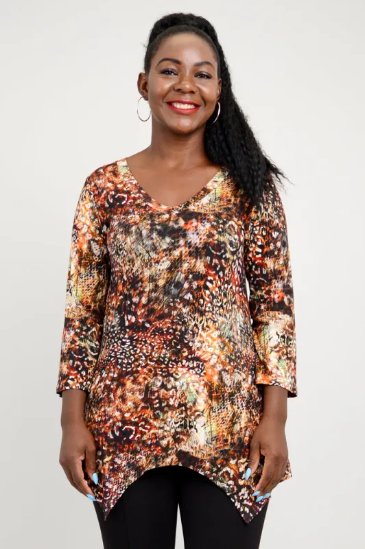 Maude 3/4 Top, Felina, Bamboo - Final Sale sold by Blue Sky