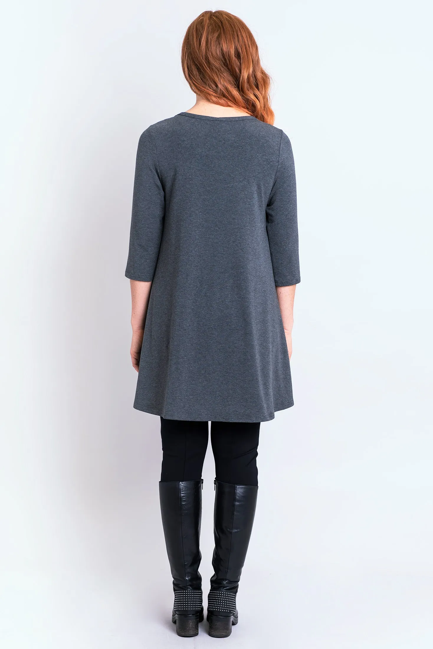 Veronica Tunic, Graphite, Bamboo - Final Sale sold by Blue Sky product image thumbnail 5