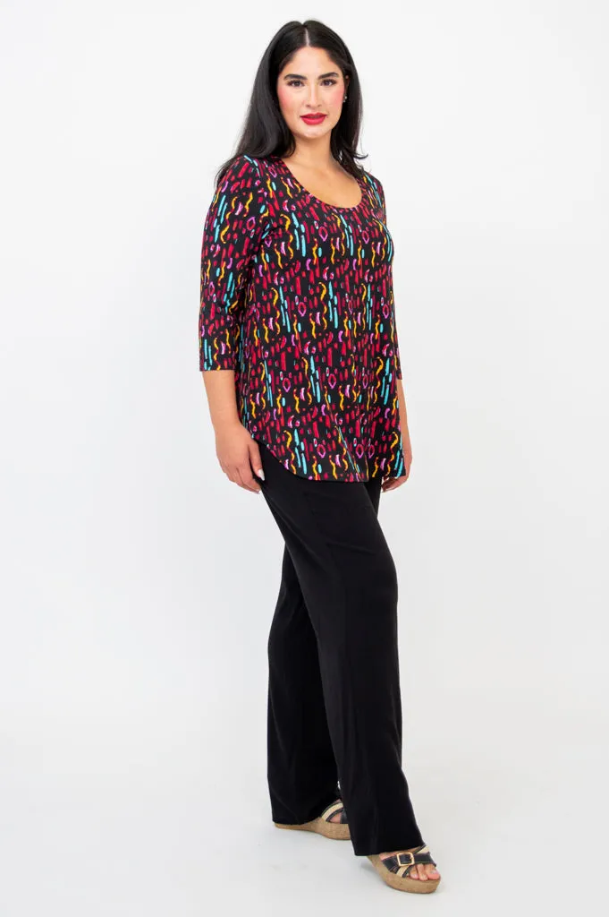 Jazz 3/4 Slv Top, Conga, Bamboo sold by Blue Sky product image thumbnail 2