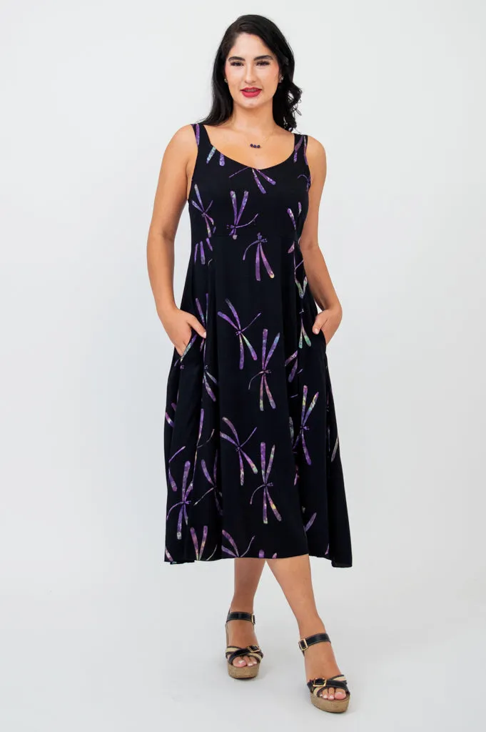 Shauna Dress, Sky Dragonfly sold by Blue Sky product image thumbnail 3