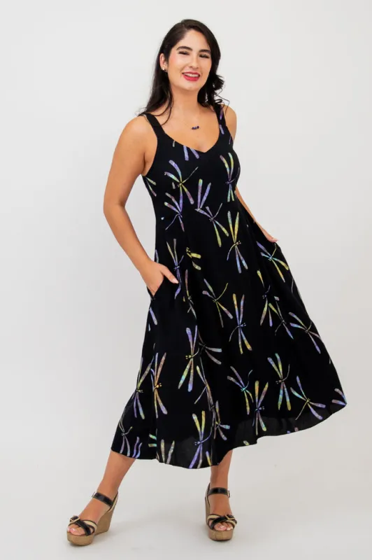 Shauna Dress, Abalone Dragonfly sold by Blue Sky