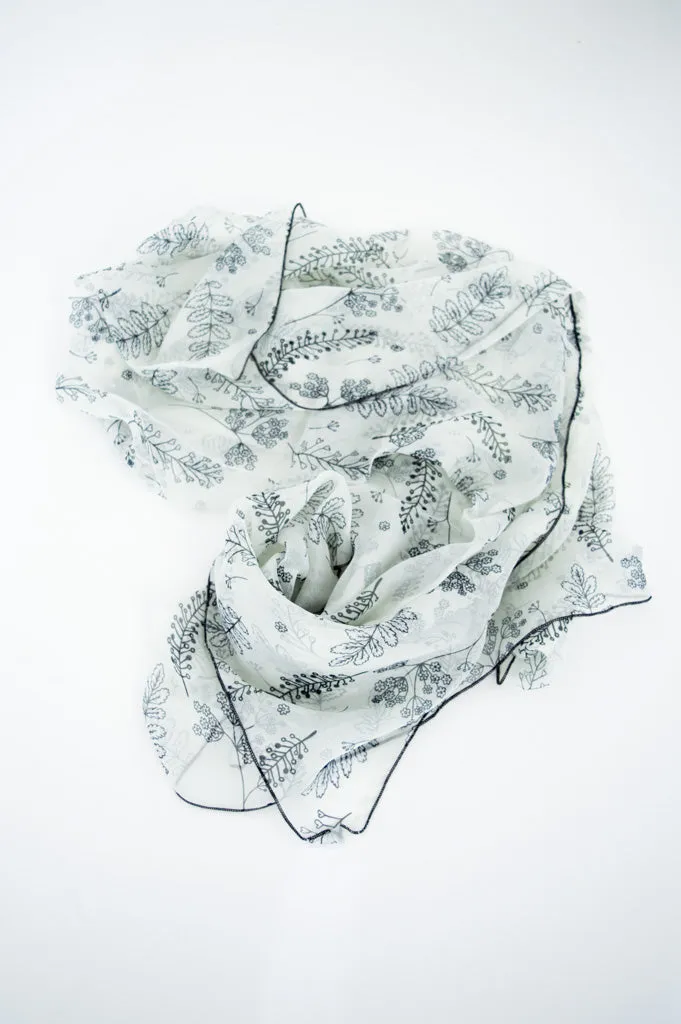 Silk Scarf, Leafy sold by Blue Sky product image thumbnail 2