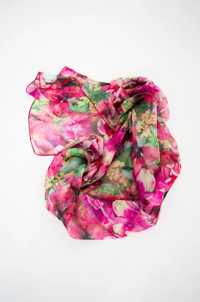 Silk Scarf, Tulipa sold by Blue Sky product image thumbnail 2