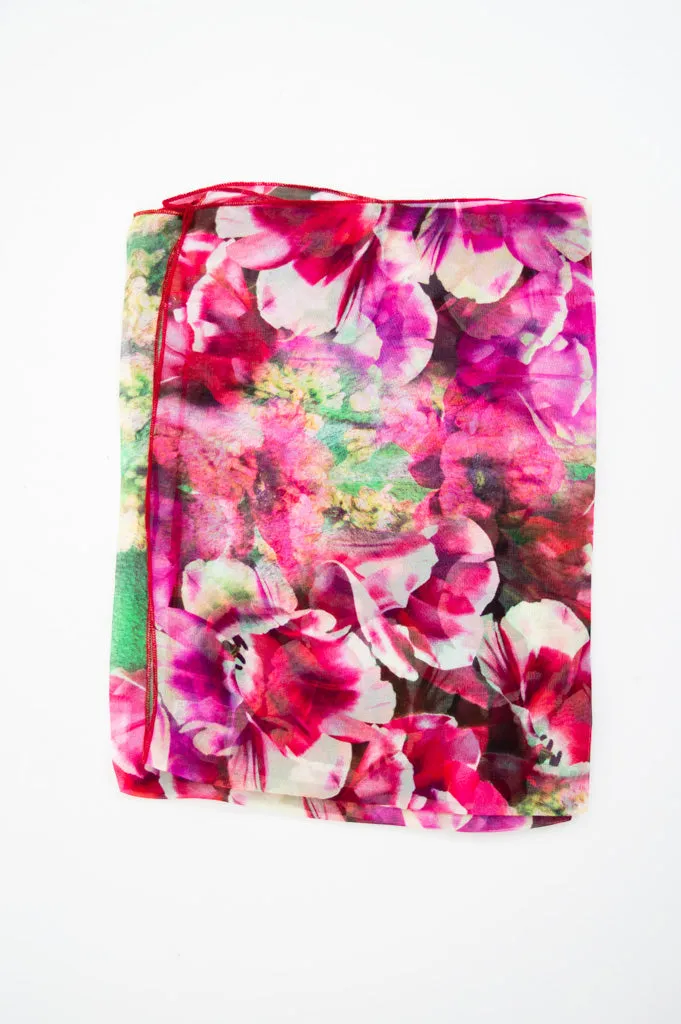Silk Scarf, Tulipa sold by Blue Sky product image thumbnail 3