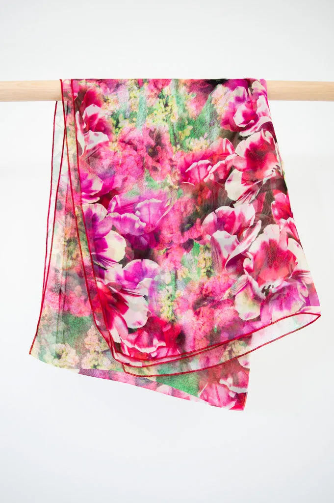 Silk Scarf, Tulipa sold by Blue Sky