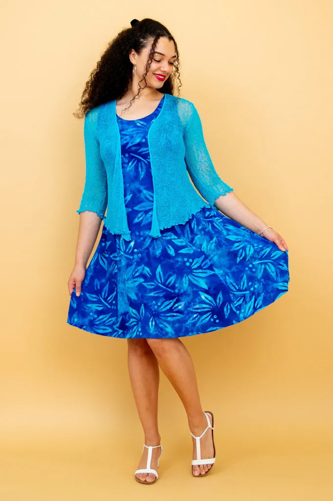 Sara Dress, Aqualine sold by Blue Sky product image thumbnail 3