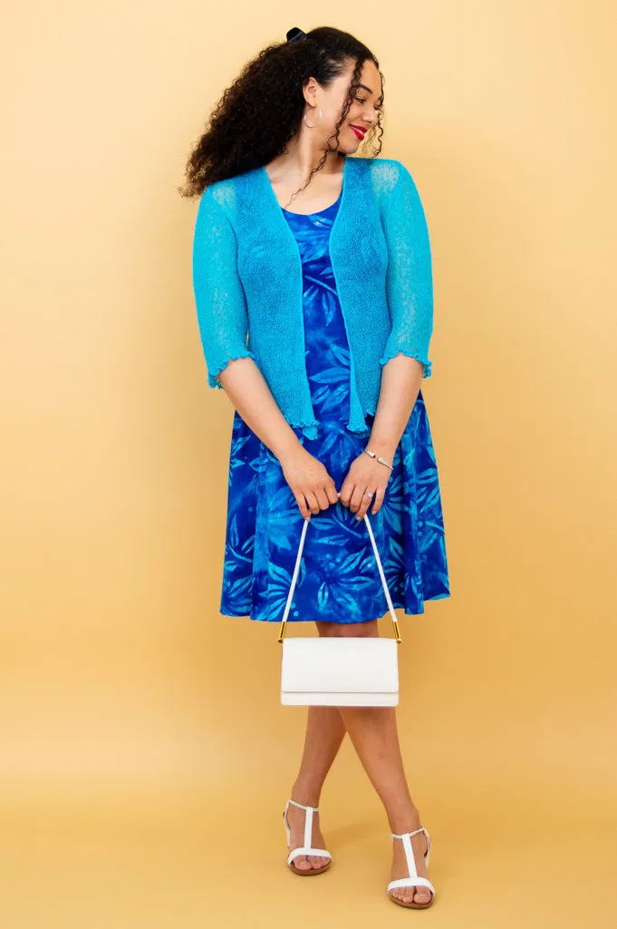 Sara Dress, Aqualine sold by Blue Sky product image thumbnail 4