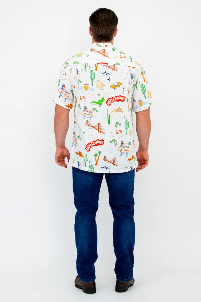 Dino Shirt, Hollywood, Woven Bamboo sold by Blue Sky product image thumbnail 5