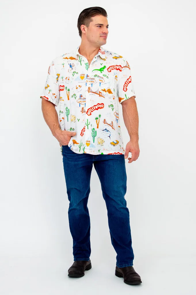 Dino Shirt, Hollywood, Woven Bamboo sold by Blue Sky product image thumbnail 4
