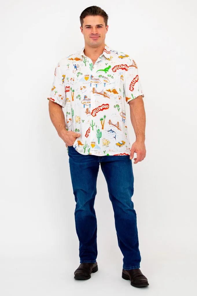 Dino Shirt, Hollywood, Woven Bamboo sold by Blue Sky product image thumbnail 2