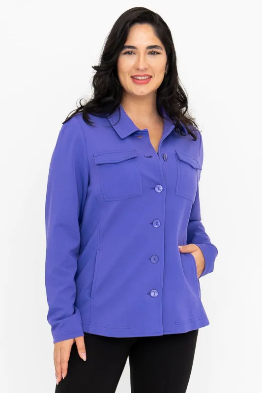 Lolo Jacket, Lavender, Modal sold by Blue Sky