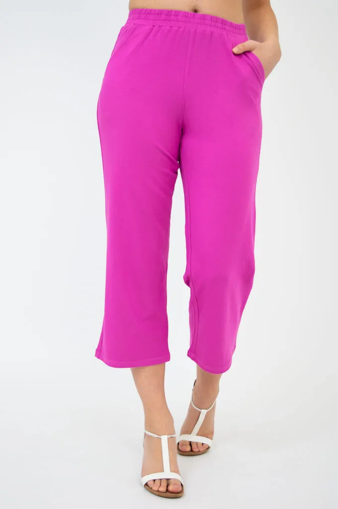 Sky Pants, Magenta, Cotton sold by Blue Sky product image thumbnail 5