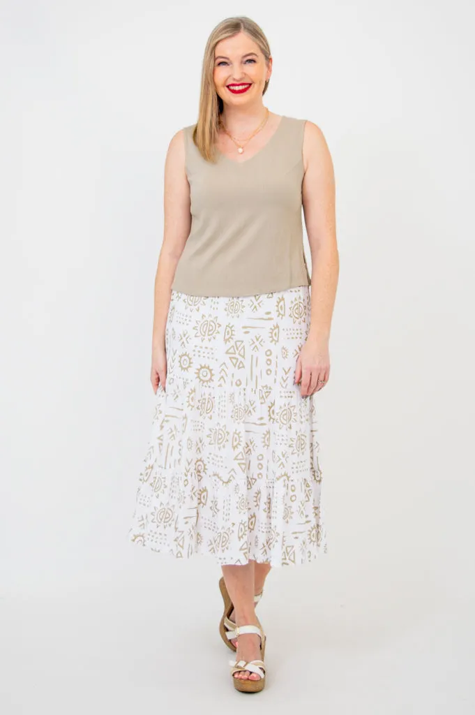 Havana Tank, Sand, Linen Bamboo sold by Blue Sky product image thumbnail 5