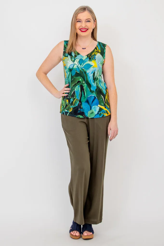 Hannah Tank, Greenroom, Linen Bamboo sold by Blue Sky product image thumbnail 2