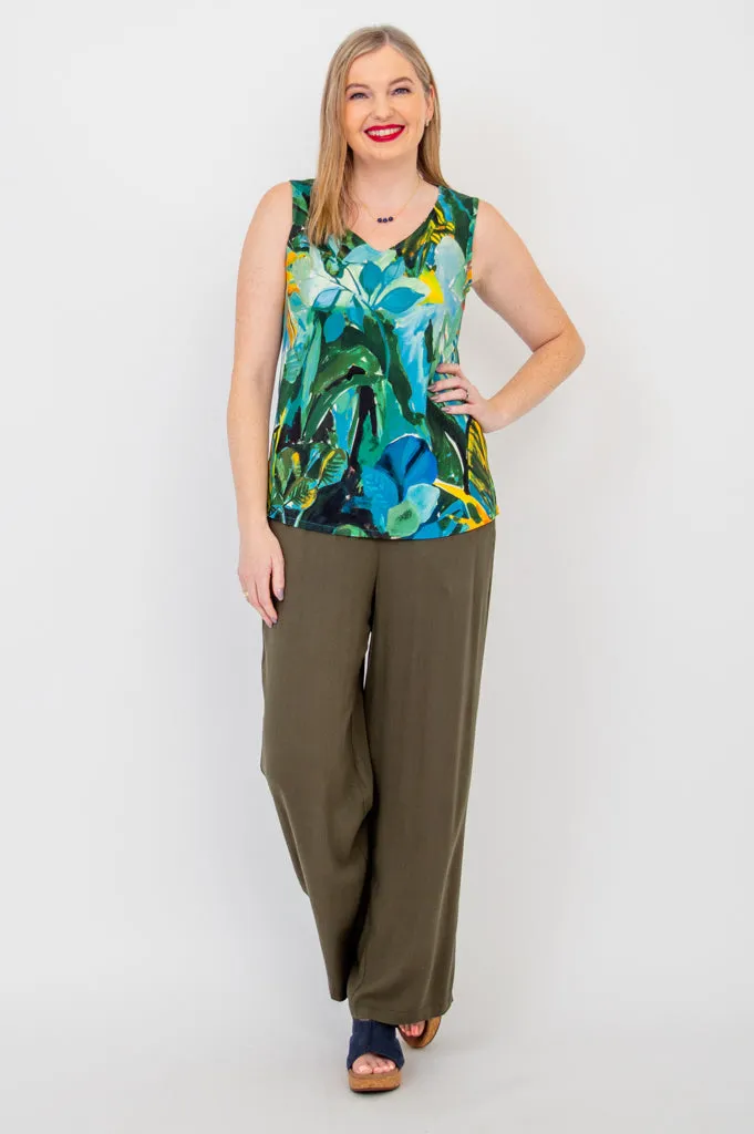 Hannah Tank, Greenroom, Linen Bamboo sold by Blue Sky product image thumbnail 4