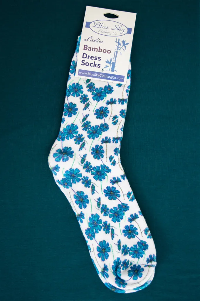 Ladies Bamboo Dress Socks, Assorted Prints sold by Blue Sky product image thumbnail 3