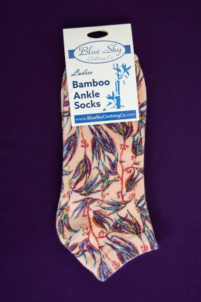 Ladies Ankle Bamboo Socks, Assorted Prints sold by Blue Sky product image thumbnail 2