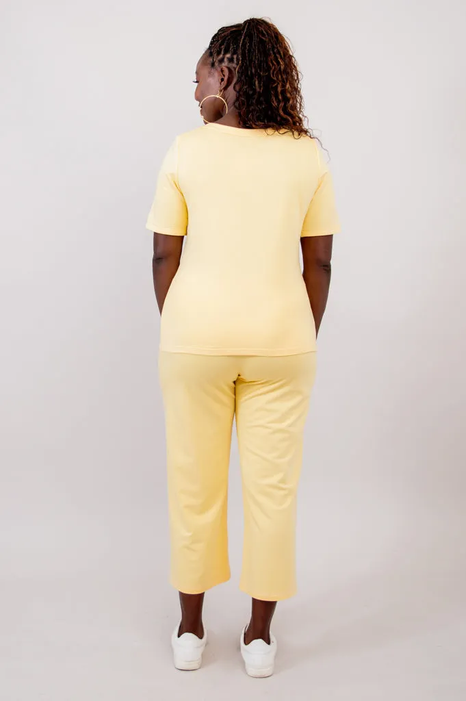 Sky Tee, Yellow, Cotton - Final Sale sold by Blue Sky product image thumbnail 4