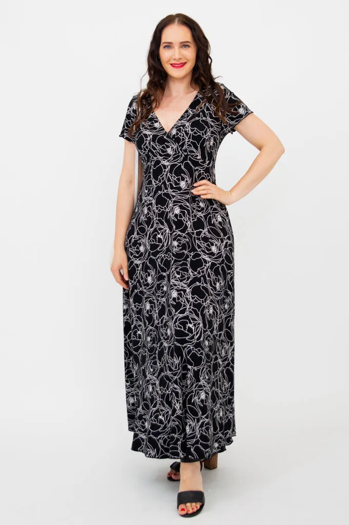 Aurora Maxi Dress, Stanley, Bamboo- Final Sale sold by Blue Sky