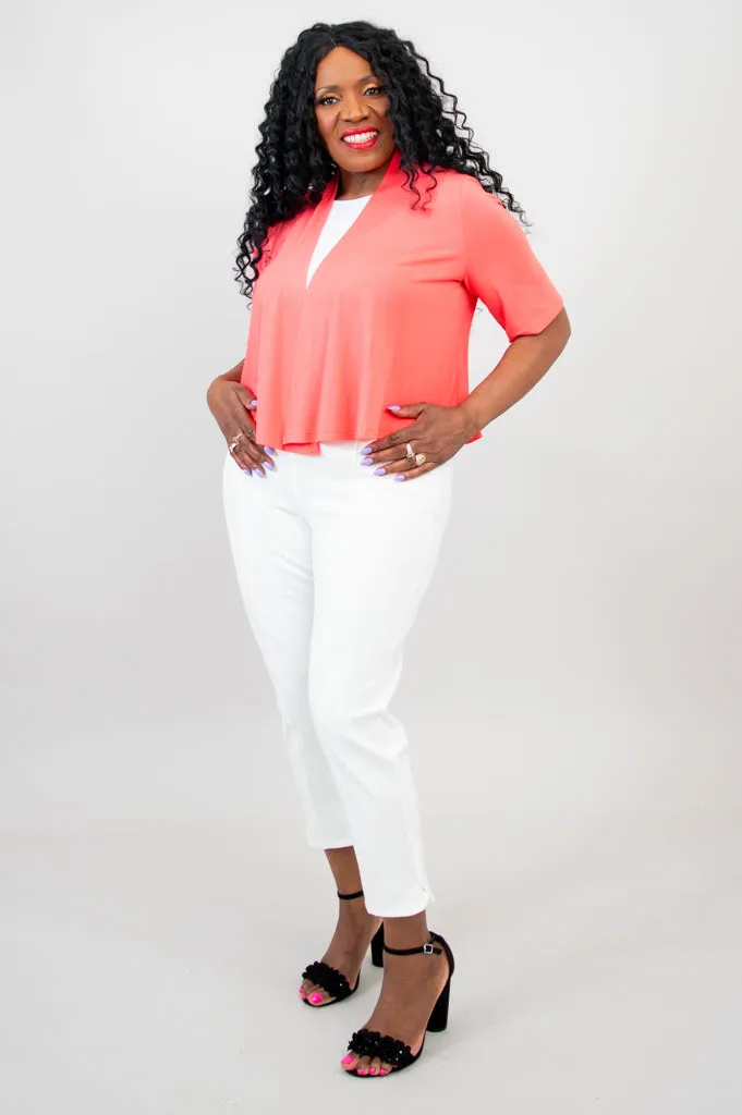 Doda Jacket, Coral, Bamboo -Final Sale sold by Blue Sky product image thumbnail 4