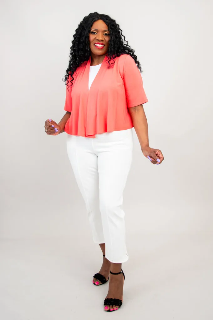 Doda Jacket, Coral, Bamboo -Final Sale sold by Blue Sky product image thumbnail 5