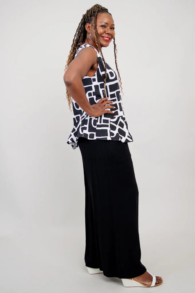 Ginny Tank, Buggy, Linen Bamboo sold by Blue Sky product image thumbnail 4