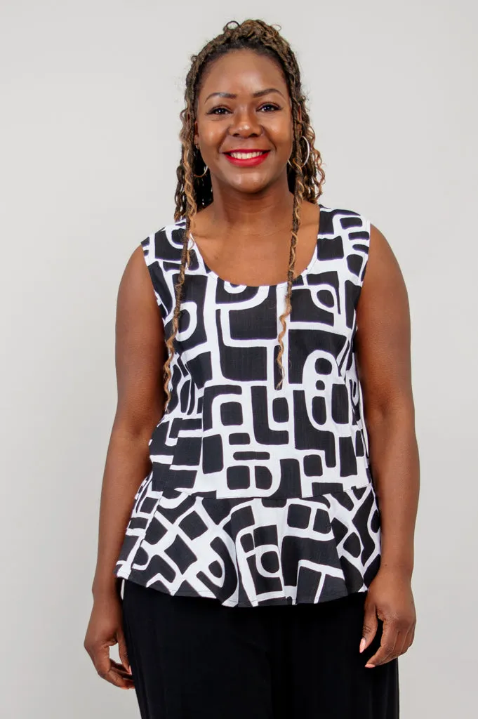 Ginny Tank, Buggy, Linen Bamboo sold by Blue Sky