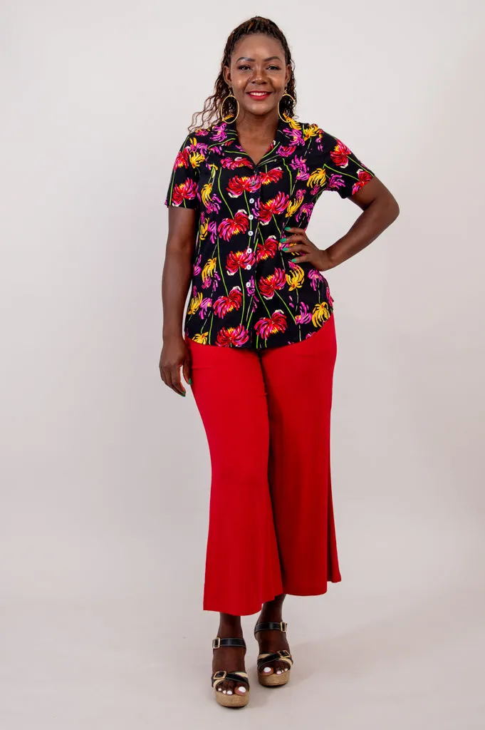 Samantha S/S Top, Mamina, Linen Bamboo- Final Sale sold by Blue Sky product image thumbnail 3