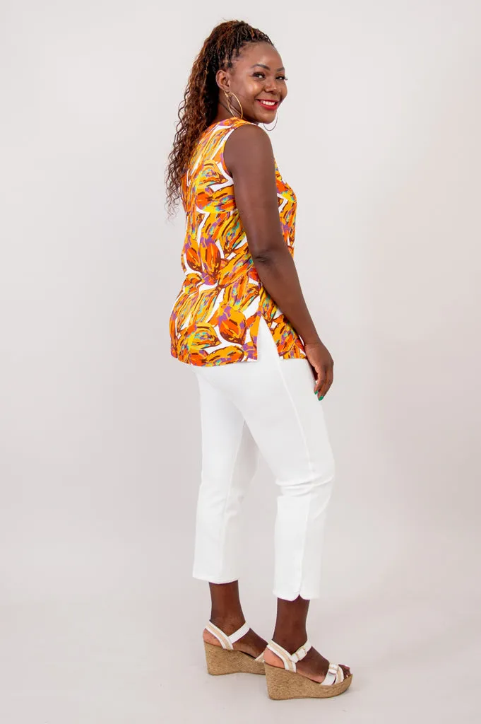 Dena Tank, Koko, Linen Bamboo - Final Sale sold by Blue Sky product image thumbnail 4