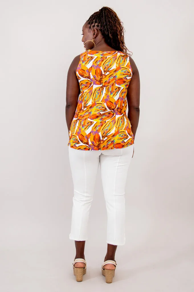 Dena Tank, Koko, Linen Bamboo - Final Sale sold by Blue Sky product image thumbnail 5