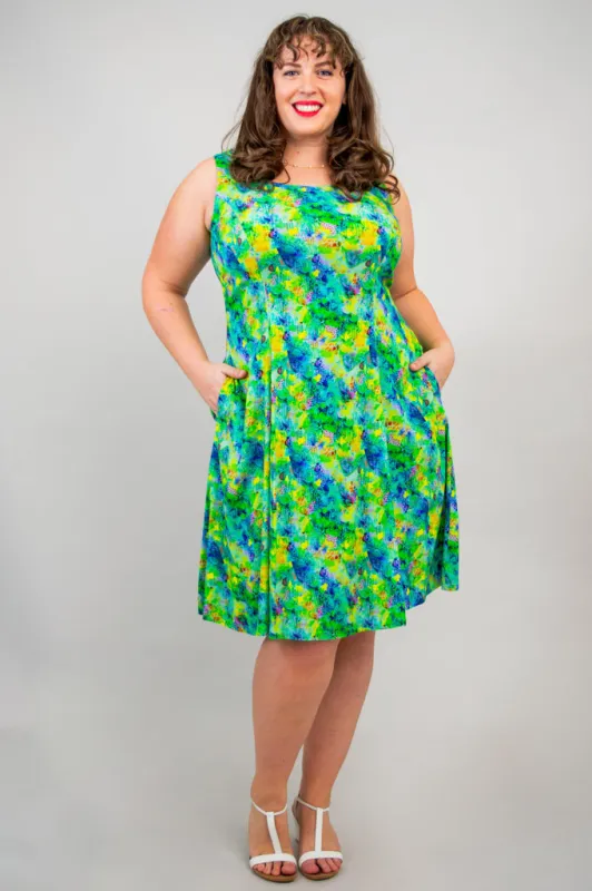 Sara Dress, Plage, Linen Bamboo- Final Sale sold by Blue Sky