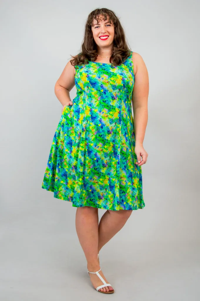 Sara Dress, Plage, Linen Bamboo- Final Sale sold by Blue Sky product image thumbnail 3