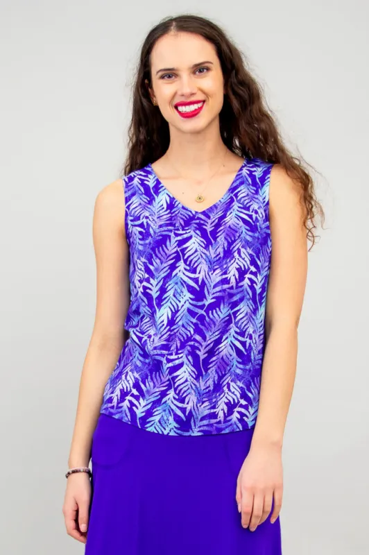 Hannah Tank, Palma, Linen Bamboo -Final Sale sold by Blue Sky