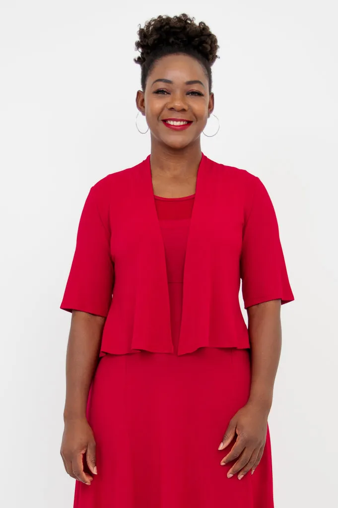 Doda Jacket, Lipstick, Bamboo sold by Blue Sky