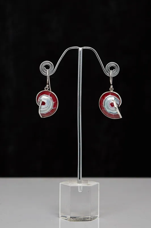 Red Colour Coleli Earrings - 231 sold by Blue Sky